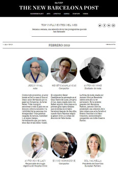 Top Influeyentes del Mes de febrero de 2019