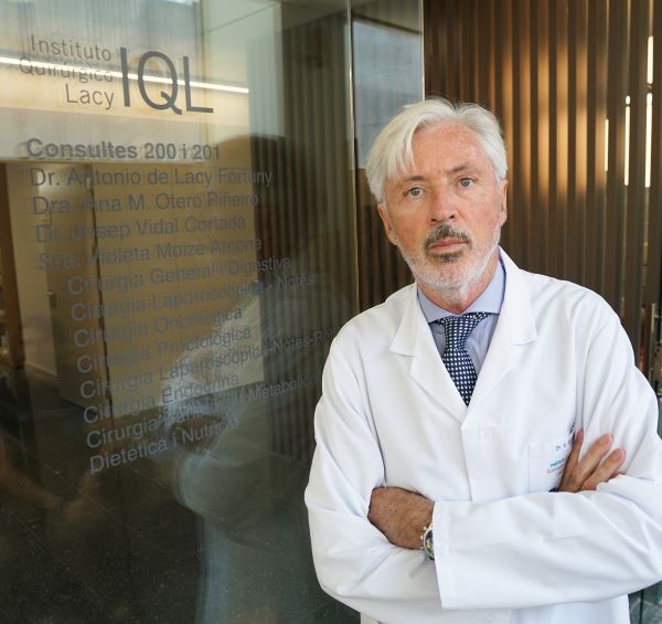 Dr. Antonio de Lacy. Cirujano IQL Barcelona
