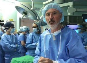 Intervención de un cáncer de recto en Corea del Sur