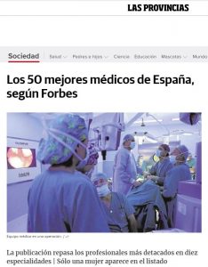 2017-12-17.Las provincias. Los 50 mejores médicos de España, según Forbes