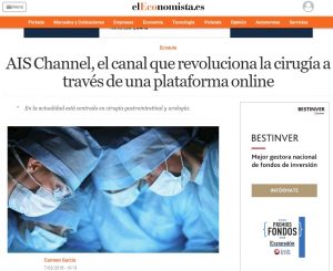 2018-03-07. El Economista. AIS Channel el canal que revoluciona la cirugía online