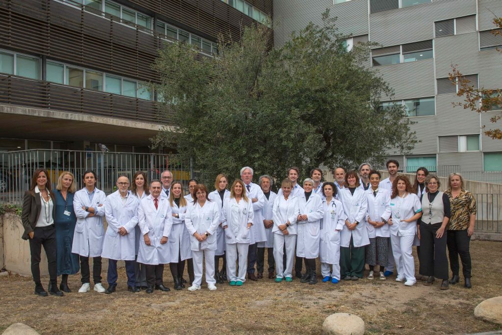 Equipo del IQL en Barcelona. Instituto de Cirugía General y Digestiva dirigido por el Dr. de Lacy
